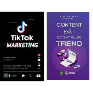 Sách - Combo : Tiktok Marketing - Content Đắt Có Bắt Được Trend